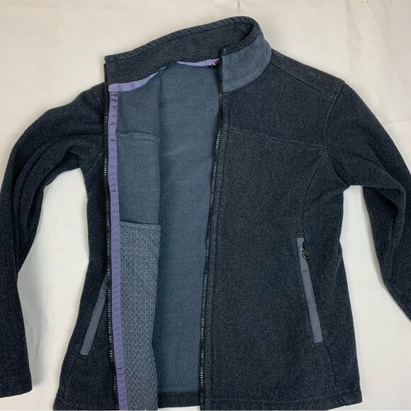 Patagonia women's small synchilla fleece zip up jacket flaw blue gorp hiking - Picture 7 of 10